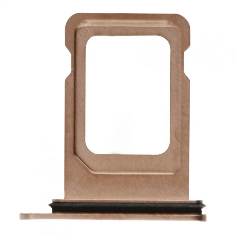 Sim Tray For Apple Iphone 11 Pro / Max Gold Replacement Card Adapter # Apple Iphone 11 Pro (A2215, A2217, A2160) # Apple Iphone 11 Pro Max (A2218, A22