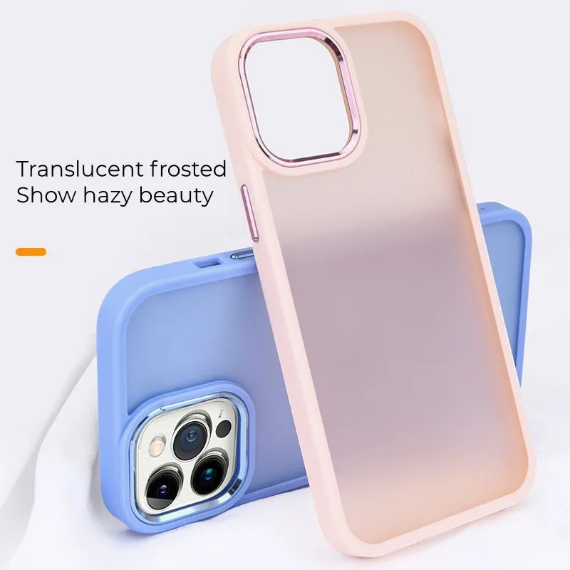 Per Iphone 14 Pro Max Custodia Gold Shield Custodia Per Iphone Smerigliata Iphone 13 Metal Eagle Eye Lens Ring 12 11 Cover Protettiva