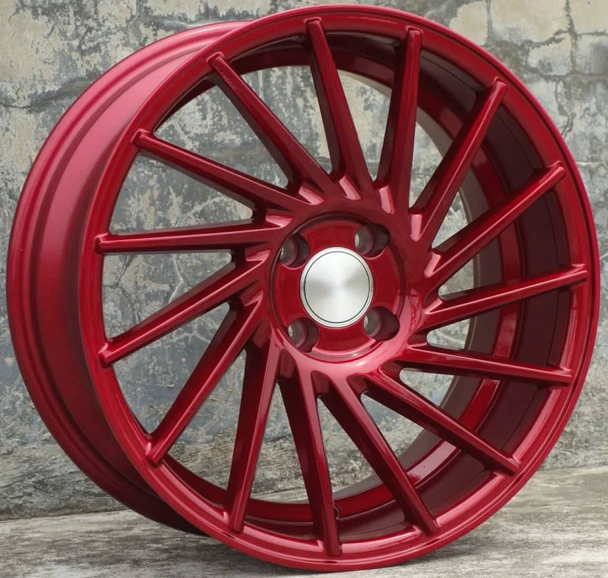 Rosso 17 Pollici 17X7.5 4X100 Cerchi In Lega Per Auto Adatti Per Mazda Mx-3 Mx-5 Hyundai Elantra Sonata Mini Cooperhonda Accord Toyota