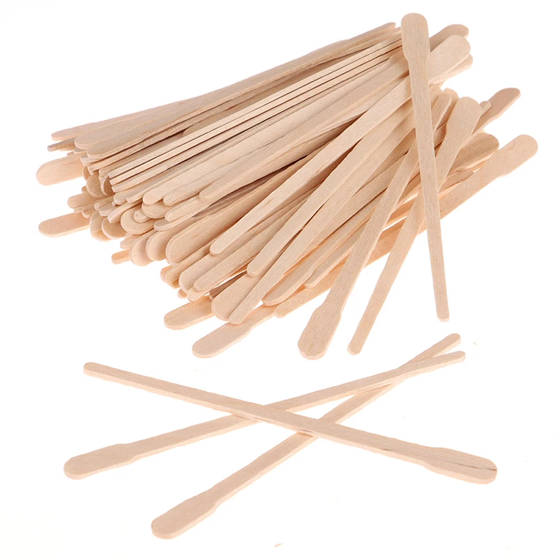 Ceretta Ceretta Depilazione Bastoncini Di Legno Usa E Getta Donna Cura Della Pelle Agitatore Kit Da Toilette Legno Lingua Abbassalingua Spatola Cerett