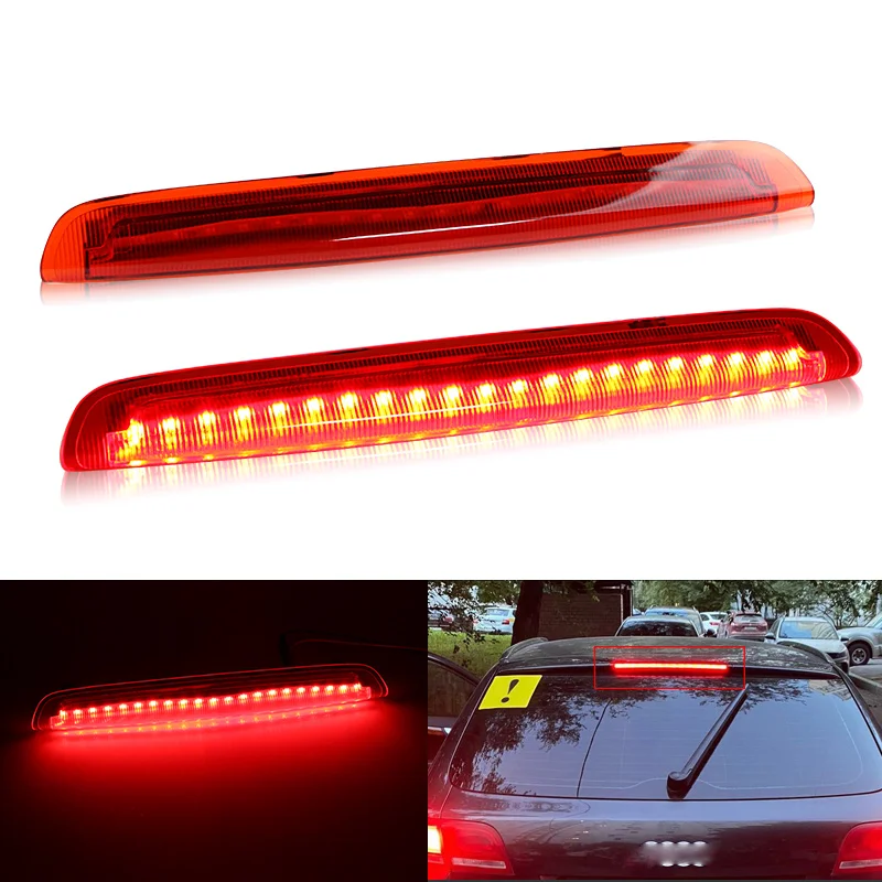 1 Pc Ruota Di Scorta Luce Freno Ad Alto Montaggio Led Avvertimento Luci Ruota Di Retromarcia Terza Lampada Posteriore Per Muslimah Audi-Rs3 A3 S3 04-1