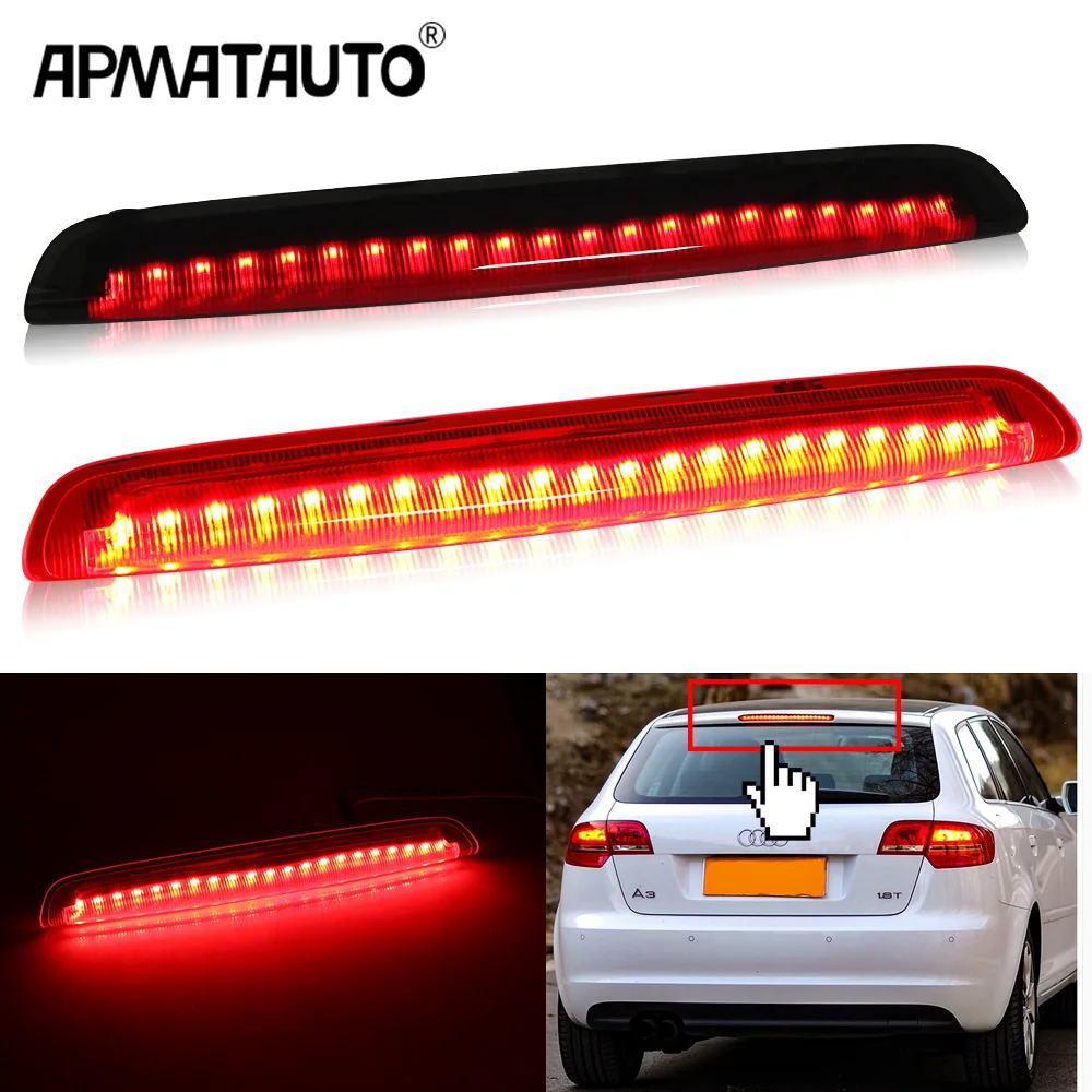 1Pc Ruota Di Scorta Luce Freno Ad Alto Montaggio Led Avvertimento Luci Ruota Di Retromarcia Terza Lampada Posteriore Per Audi-Rs3 A3 S3 04-12 8P494509