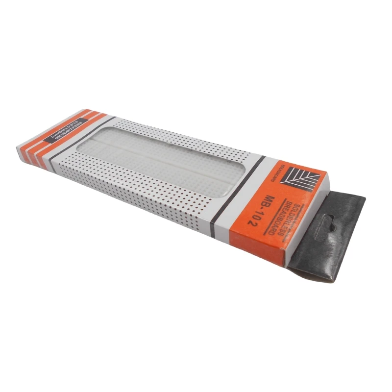Mb-102 Red Blue Line Breadboard 830 Hole Breadboard Scheda Di Connessione Sperimentale 165 X Fifty-Five X 10Mm