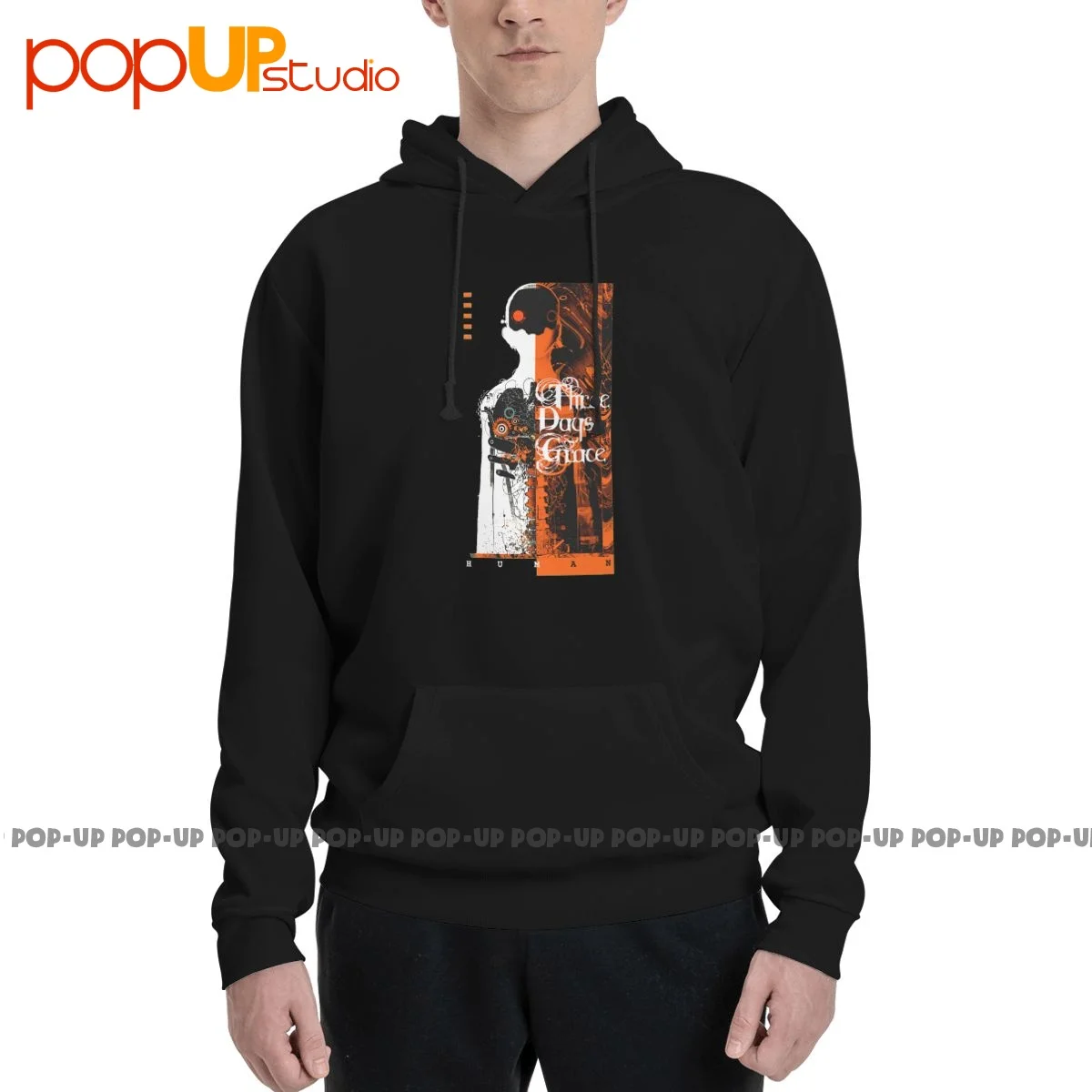 Tre Giorni Grace Fifty Humannew Band Merch Felpa Con Cappuccio Felpe Con Cappuccio Rare Trendy Hot Deals Comode