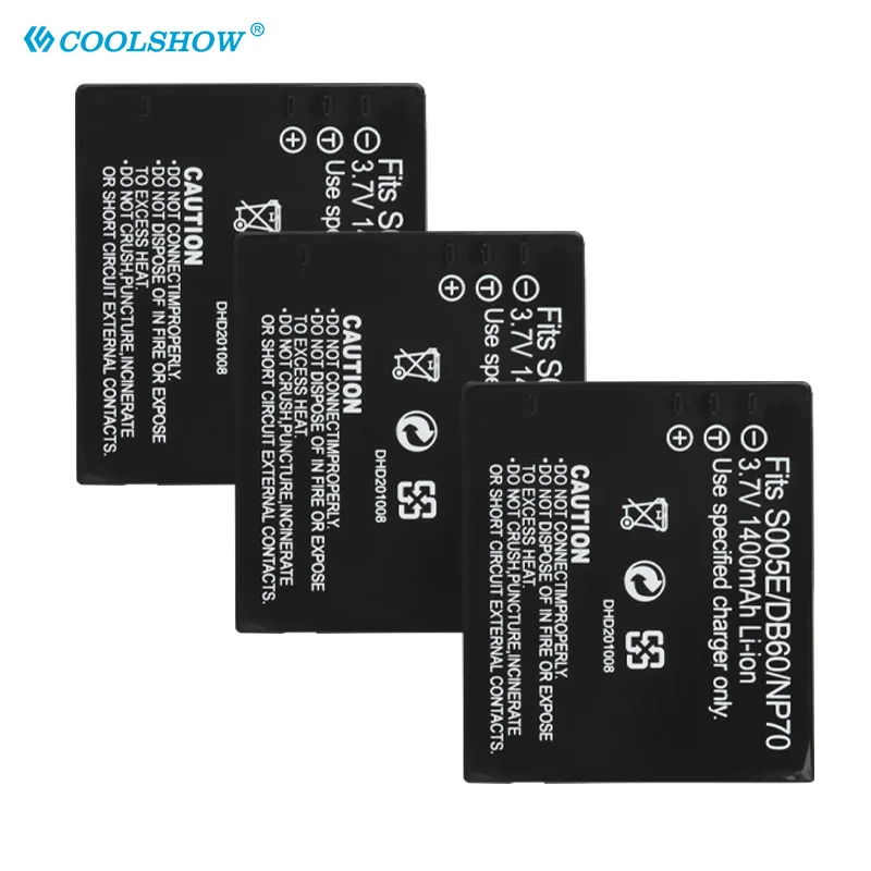 Cga S005E Cga-S005 Batteria 1400Mah Per Panasonic Lumix Dmc-Fx180 Lx1 Lx2 Lx3 Fx01 Fx07 Fx100 Batterie Per Fotocamera