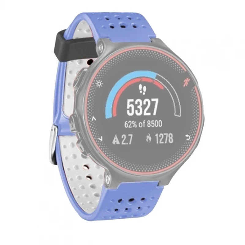 Garmin Forerunner Cinturino 220 230 235 630 620 735Xt Blu Bianco # Garmin Forerunner 220 # Garmin Forerunner 230 # Garmin Forerunner 235 # Garmin Fore