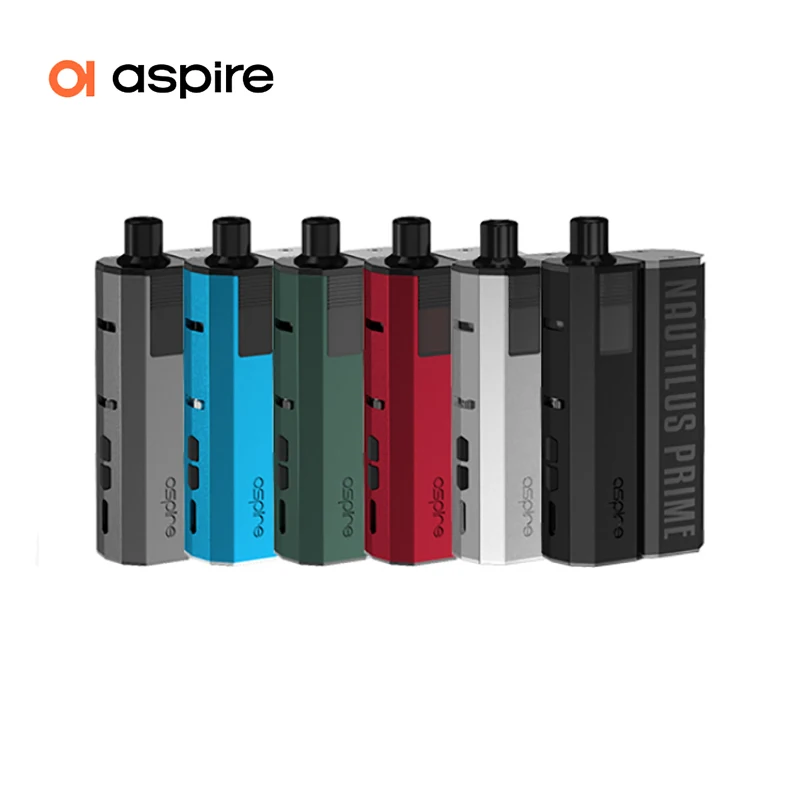 Aspire Nautilus Prime Kit Vape Sigaretta Elettronica Vapper Mod Sigaretta Elettronica Pod Syestem Tank3.4Ml Cartuccia Nautilus 2S Bobina Ecig