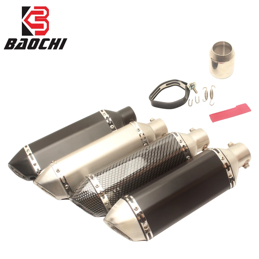 Db Killer 51 Akrapovic Moto Di Scarico Silenziatore Di Scarico Di Fuga Per Z250 Z900 Z750 Z1000 Honda Grom Msx125 Ktm Rc920 Gsr750 600