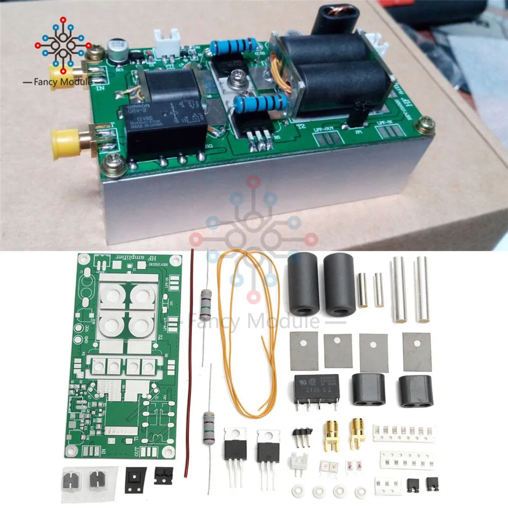 70W Ssb Amplificatore Di Potenza Lineare Hf Ssb 3.5-30Mhz Per Yaesu Ft-817 Kx3 Ham Radio Am Cw Fm Radio Ham Rf Kit Fai Da Te