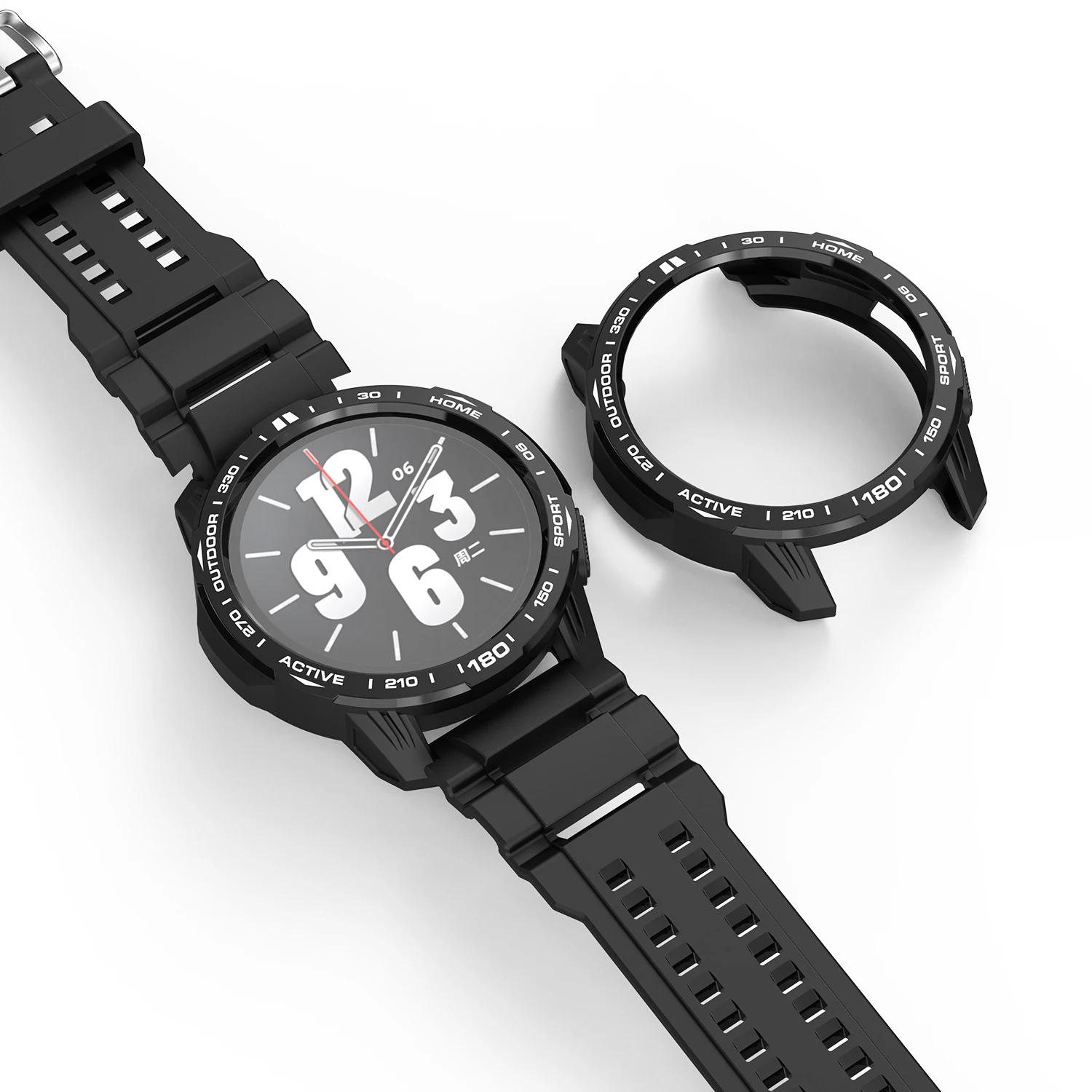 Bundle Di Cinturini Per Xiaomi Mi Color2 S1 Active Smart Watch Set Di Cinturini Per Paraurti Custodia Protettiva In Tpu Accessori Luminosi
