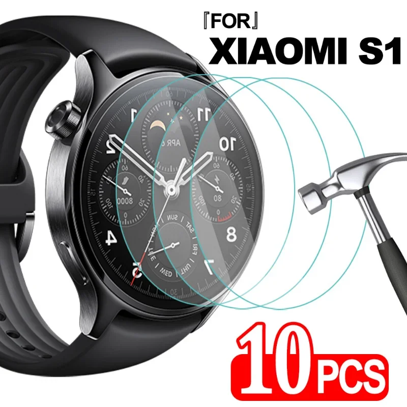 Vetro Temperato Per Xiaomi S1/S1 Pro/S1 Active Cover Hd Screen Protector Pellicola Antigraffio Per Mi Watch S1 Pro Active Accessories