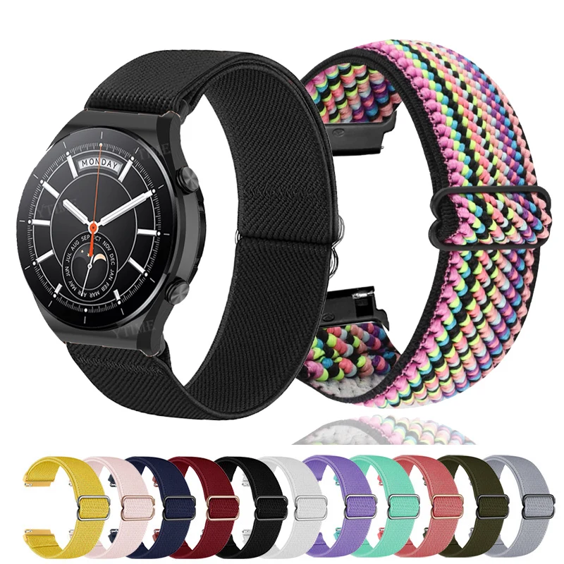 Cinturino In Nylon 22Mm Per Xiaomi Mi Watch S1 Cinturino Attivo Braccialetto Smartwatch Sostituibile Per Xiaomi Mi Watch Color 2