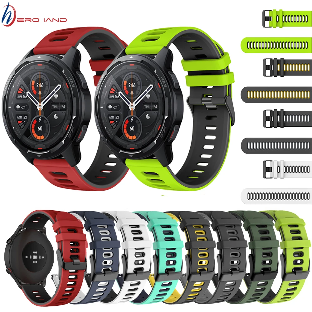 Cinturino Per Xiaomi Mi Watch S1 Attivo/Colore/Colore Sport Versione Globale Cinturino 22Mm Cinturino In Silicone Cinturino Sostituibile