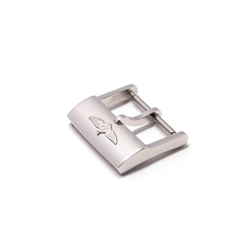 Fibbia Per Orologio Originale 20Mm Per Patek Philip Chiusura Pieghevole Fibbia A Croce Calatrava Fibbia Ad Ardiglione Cinturino In Gomma In Pelle Fibb