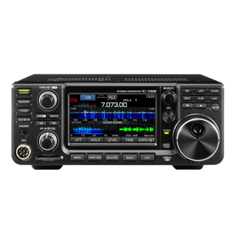 Single Sideband Ic-7300 Grande Schermo Touch Operation Field Outing Ricetrasmettitore A Lunga Distanza Radio A Onde Corte Walkie-Talkie Per Auto