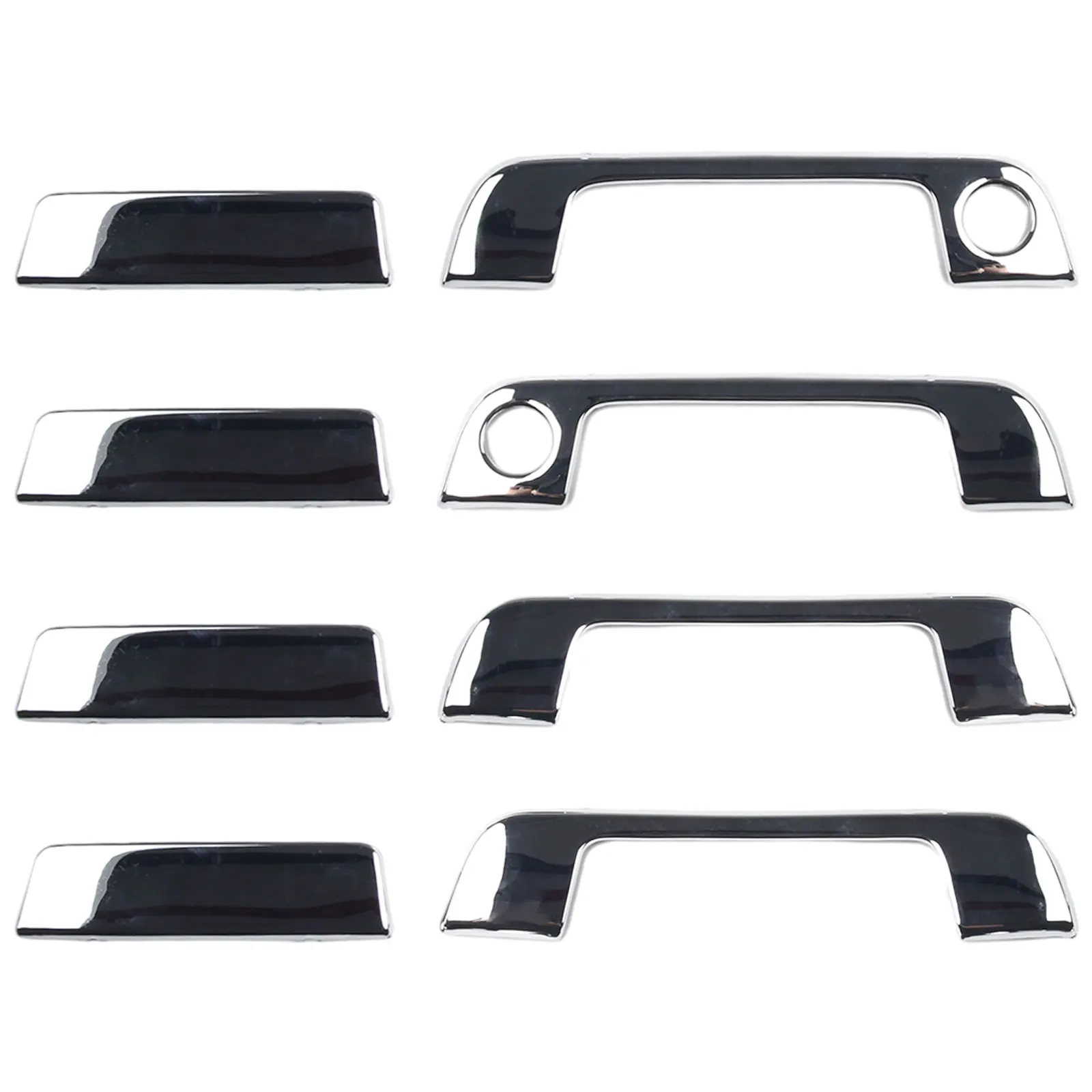 4 Tasche Cromate Copri Maniglia Porta Laterale Argento Abs Plastica Copertura Maniglia Accessori Trim Per Bmw Serie 3 Z3 M Coupe Roadster