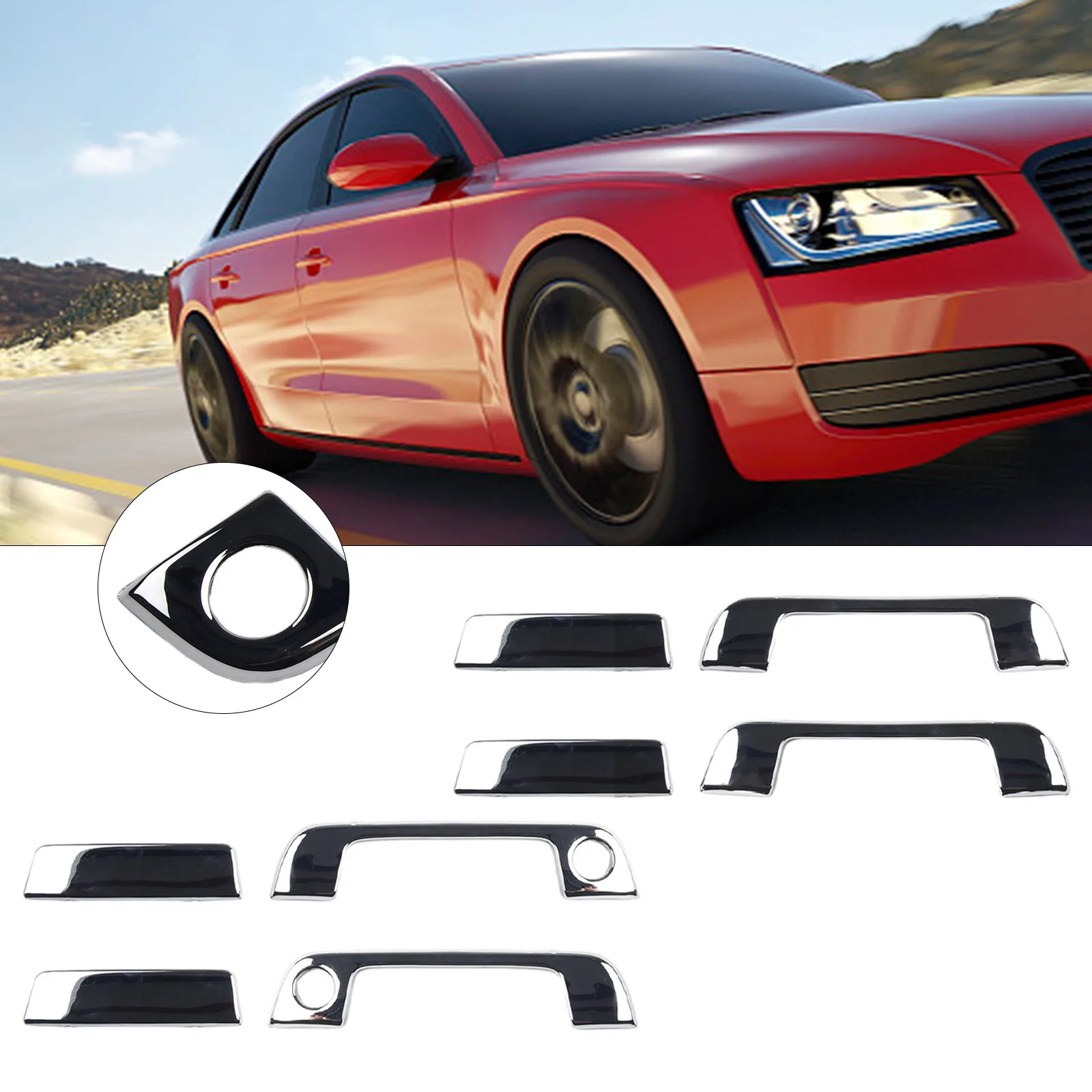Per Bmw E36 Serie 3 Z3 M Coupe Roadster Argento Cromato Copertura Della Maniglia Della Porta Laterale Trim Accessori Per Veicoli