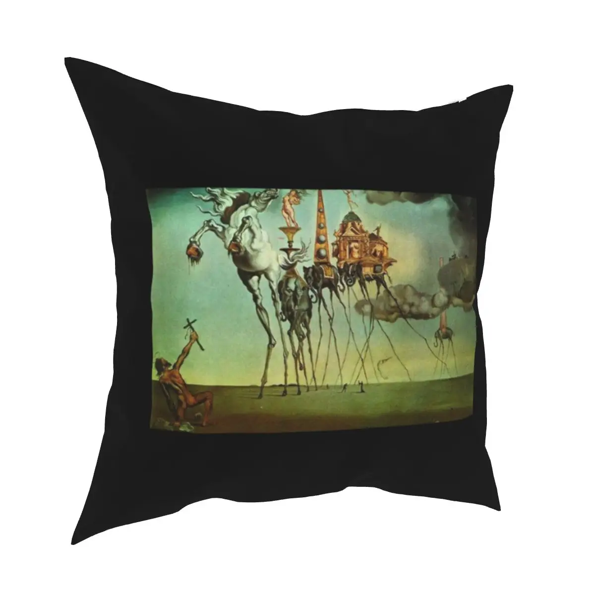 Salvador Dali Surrealism Art Federe Federa Novità Cerniera Decor Federa Per La Casa 18'