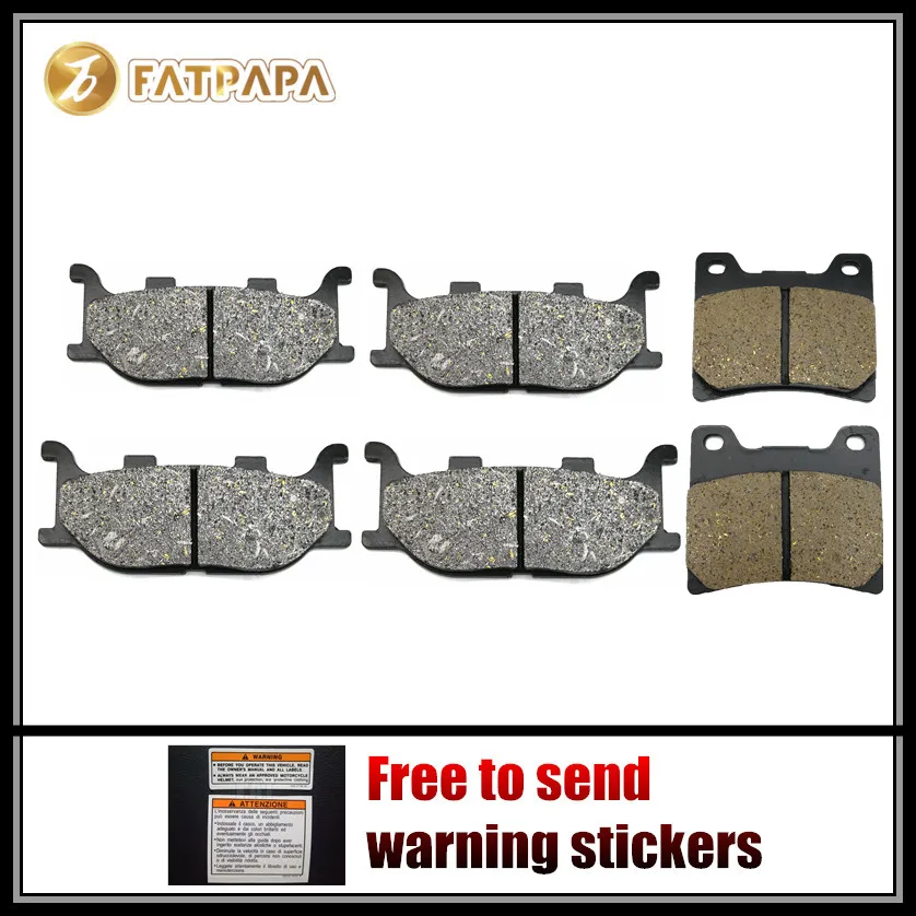 Accessori Del Motore Fl + Fr + R Pastiglie Freno Per Yamaha 1100 Xvs1100 Dragstar Xvs 1999 2000 2001 2002 2003 2004 2005 2006 2007 2008