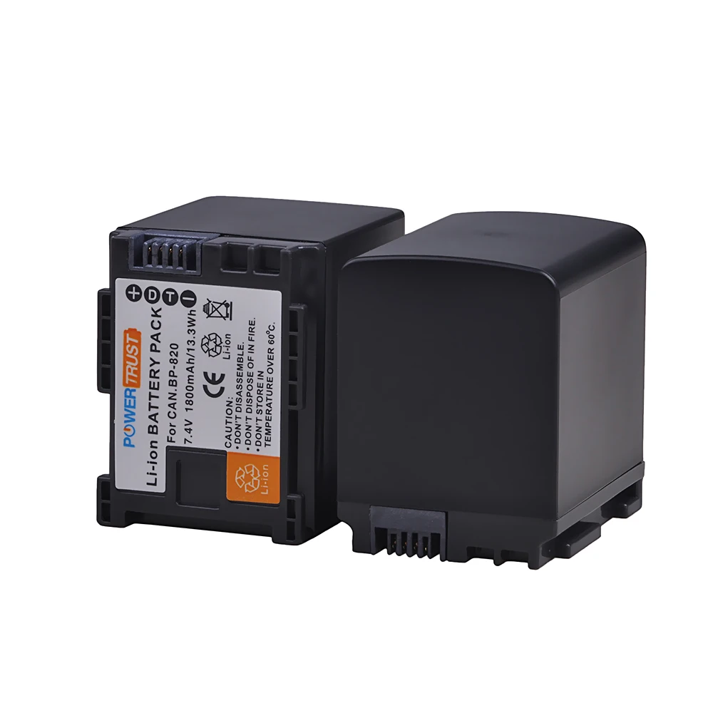 Batteria Bp-820 Per Canon Vixia Hf G50, Hf G60, Xa40, Xa50, Gx10, Hfg20, Hfg30, Hfg40, Hfm 301, Hfm41, Hfm400, Xa10 Xa20 Xf400
