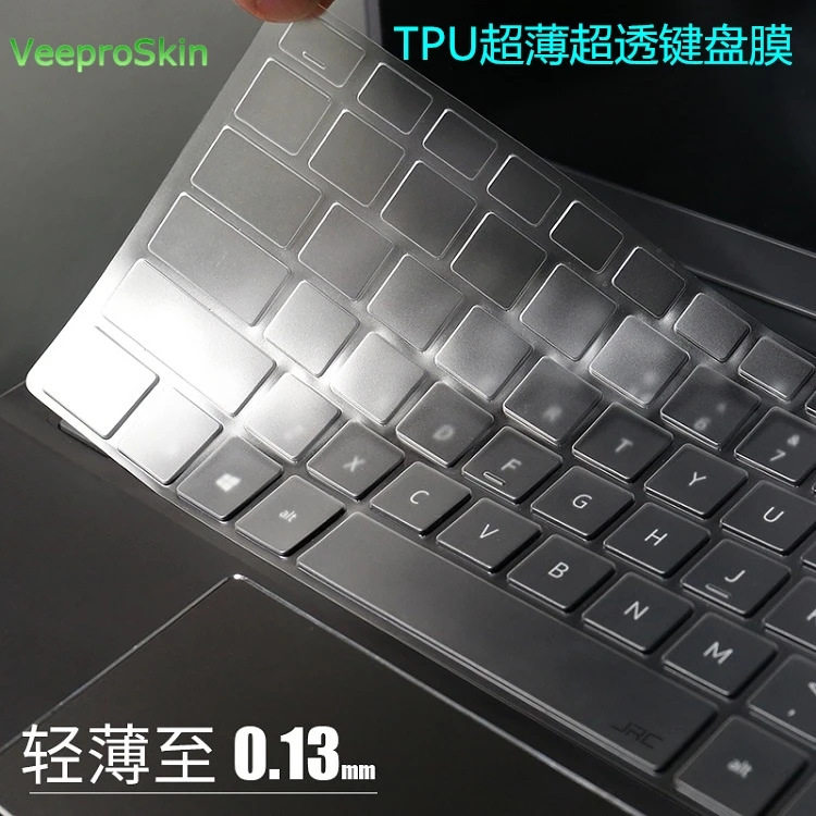 Tpu Trasparente Tastiera Del Computer Portatile Della Copertura Della Protezione Della Pelle Per Dell Xps 15 9575 Xps15 9575 15 9575 15.6 Pollici 2019