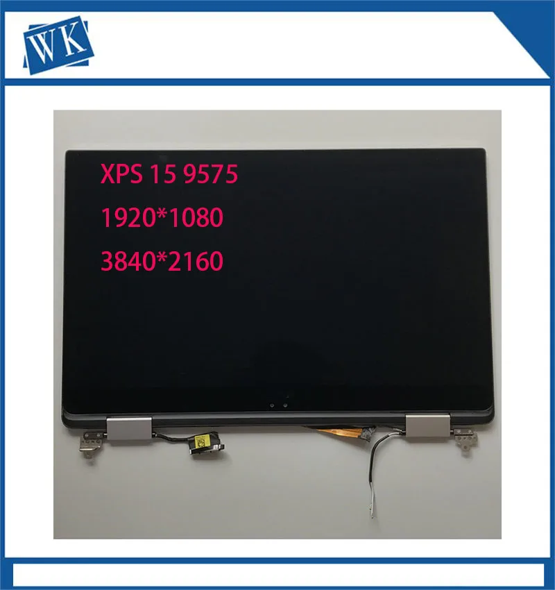 15.6 "Pollici Per Dell Xps 15 9575 Xps 15 9575 Display Lcd Digitizer Assembly Con Touch 1920*1080 Fhd 4K 3840*2160 Uhd