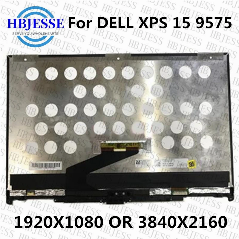 15.6 "Originale Per Dell Xps 15-9575 Xps 15 9575 Schermo Lcd Digitizer Assembly Con Touch 1920*1080 Fhd 3840*2160 Uhd