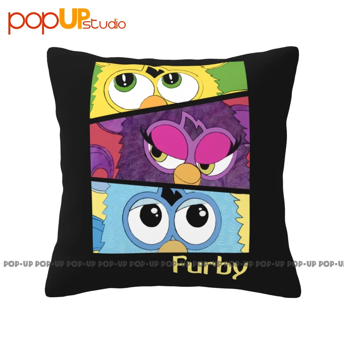 Funky Furby Federa Copricuscino Per Divano Traspirante Decorativo Per La Casa
