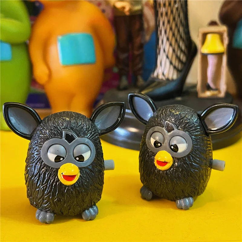 Genuine Furby Boom Figure Cute Doll Bird Model Ornaments Accessories Collection Present
