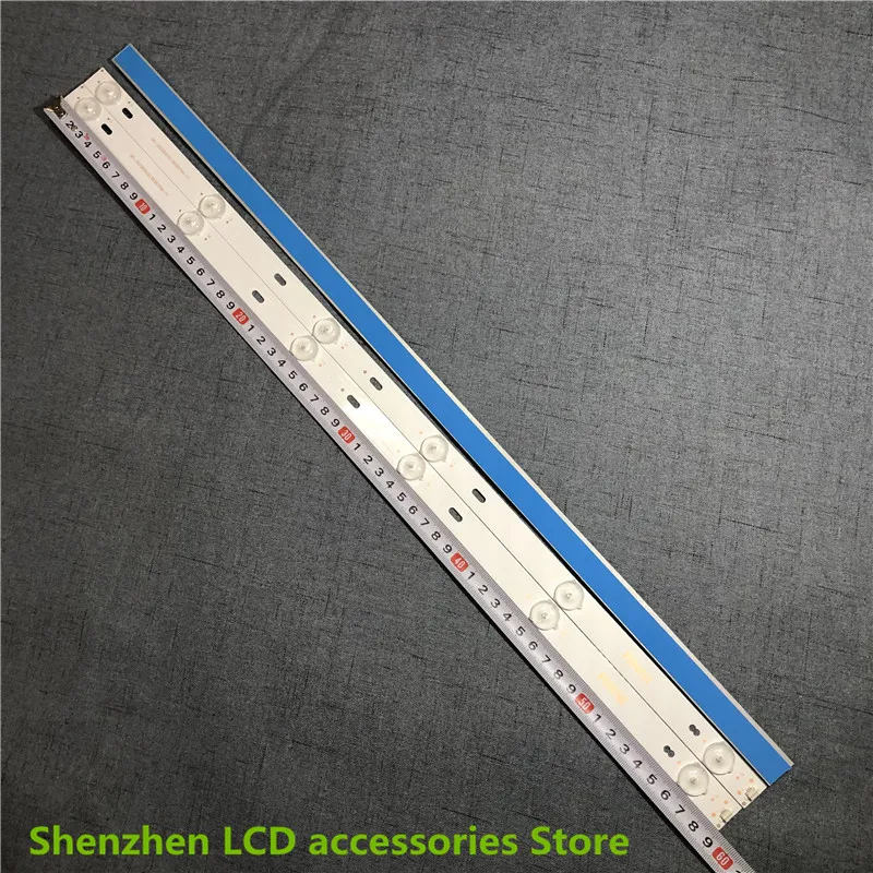590Mm 6V Alluminio 100% Nuovo Per 32 Pollici Uso Tv Lcd Manutenzione Skyworth Nuovo Haier Sharp Samsung