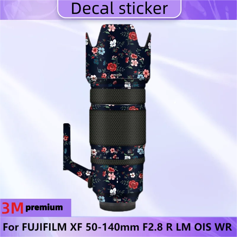 Per Fujifilm Xf 50-140Mm F2.8 R Lm Ois Wr Lens Sticker Pellicola Protettiva Per Decalcomania Della Pelle Pellicola Protettiva Antigraffio Xf50-140 F/2