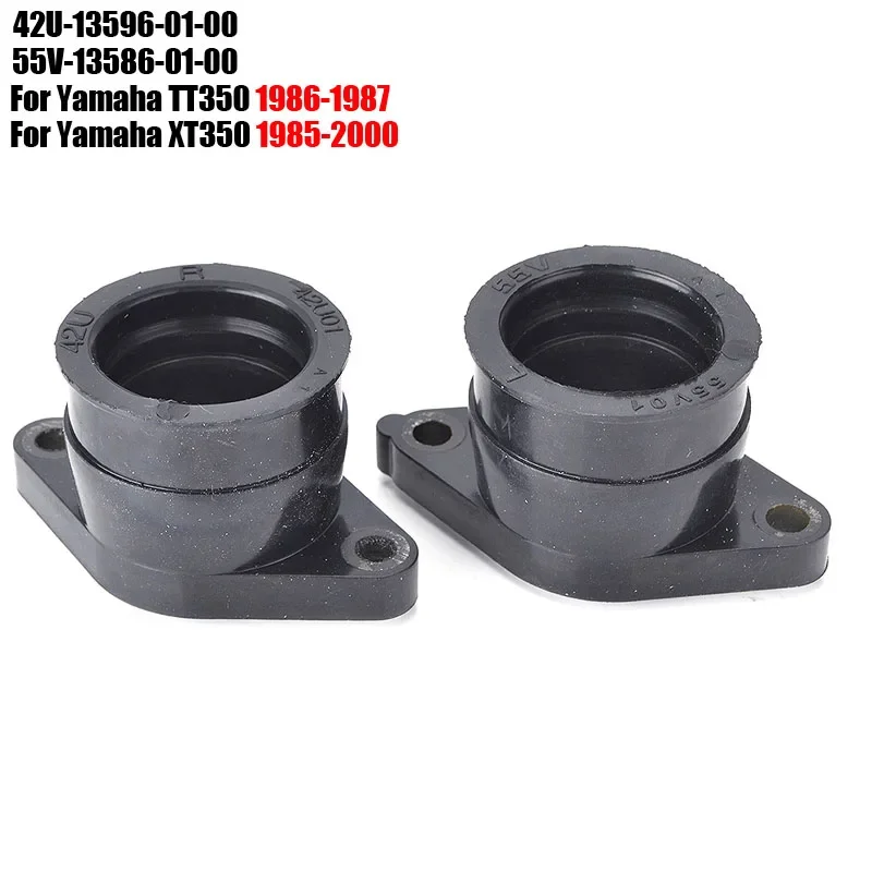 Adattatore Carb Dell'Interfaccia Di Regolazione Dell'Aspirazione Del Giunto Del Carburatore Per Yamaha Tt350 Xt350 Xt Tt 350 1985-2000 Muslimah