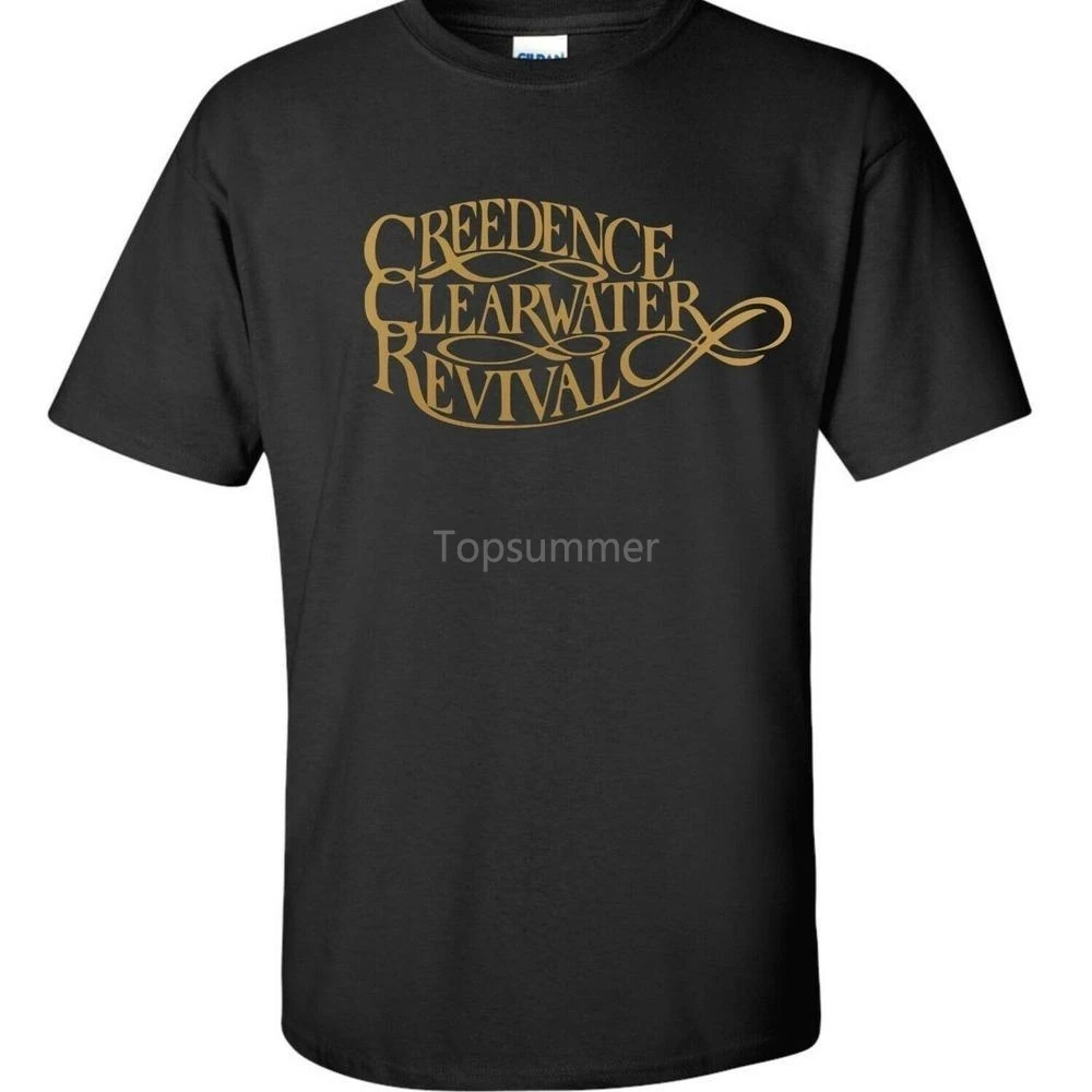 T-Shirt Creedence 596 Revival American Rock Band 60 Consegna Gratuita