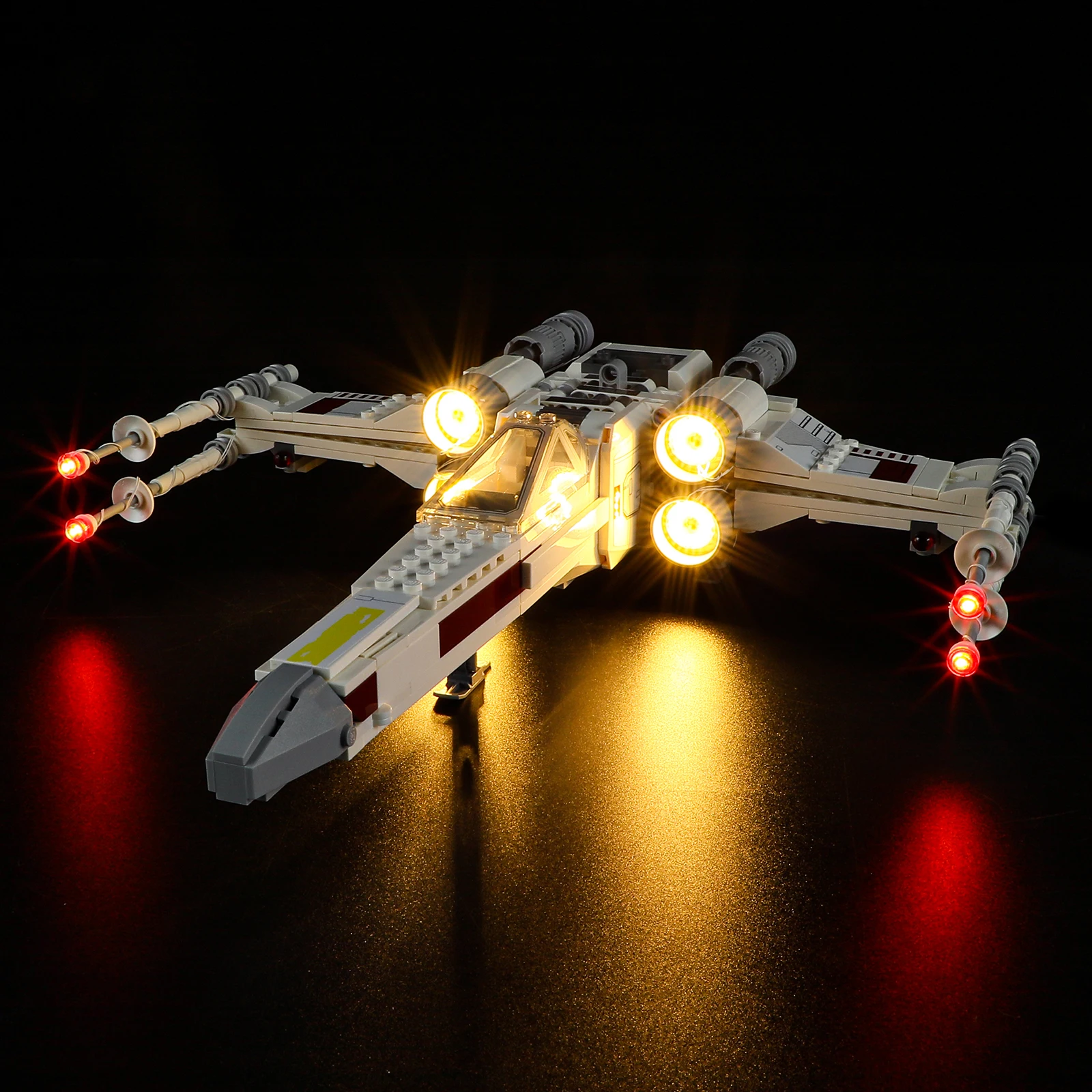 Lightaling Led Light Kit Per 75301 X-Wing Fighter Building Blocks Set (Non Includere Il Modello) Mattoni Giocattoli Per Bambini