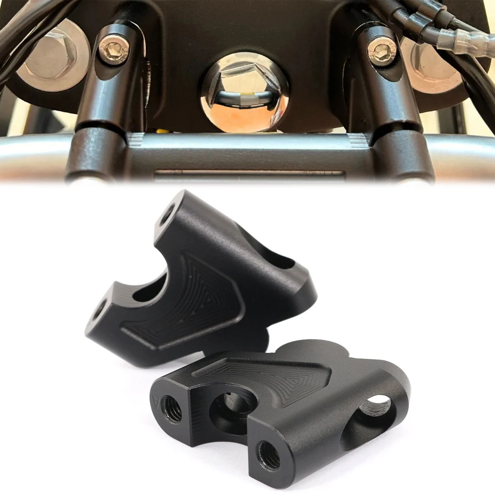 Moto Adatta Per Royal Enfield Himalayan Royal Enfield Scram 411 Himalayan Alluminio Maniglia Bar Riser Offset Manubrio Riser