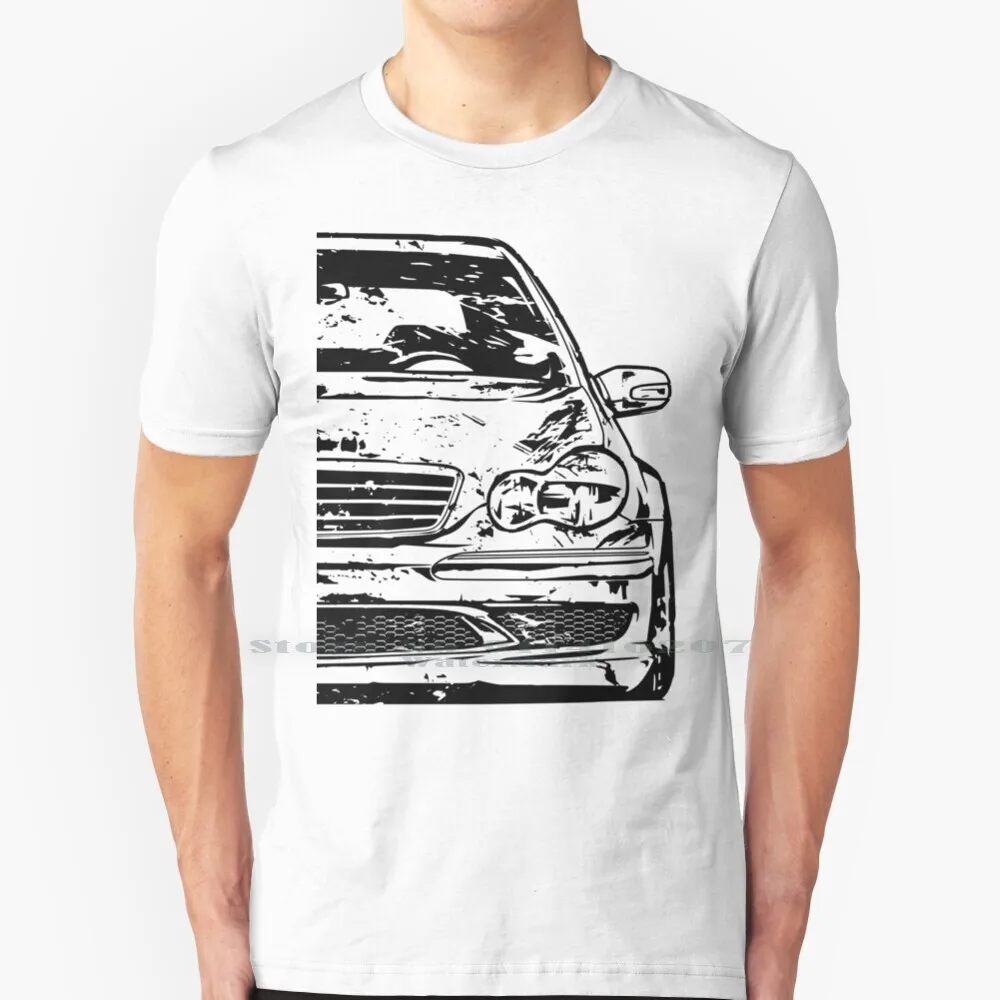 W203 Ols T Shirt 100% Puro Cotone W203 W 203 W203 W203 Appassionato Di W203 Tuning W203 Amante W203 W 203 W203 W203 Appassionato Di W203