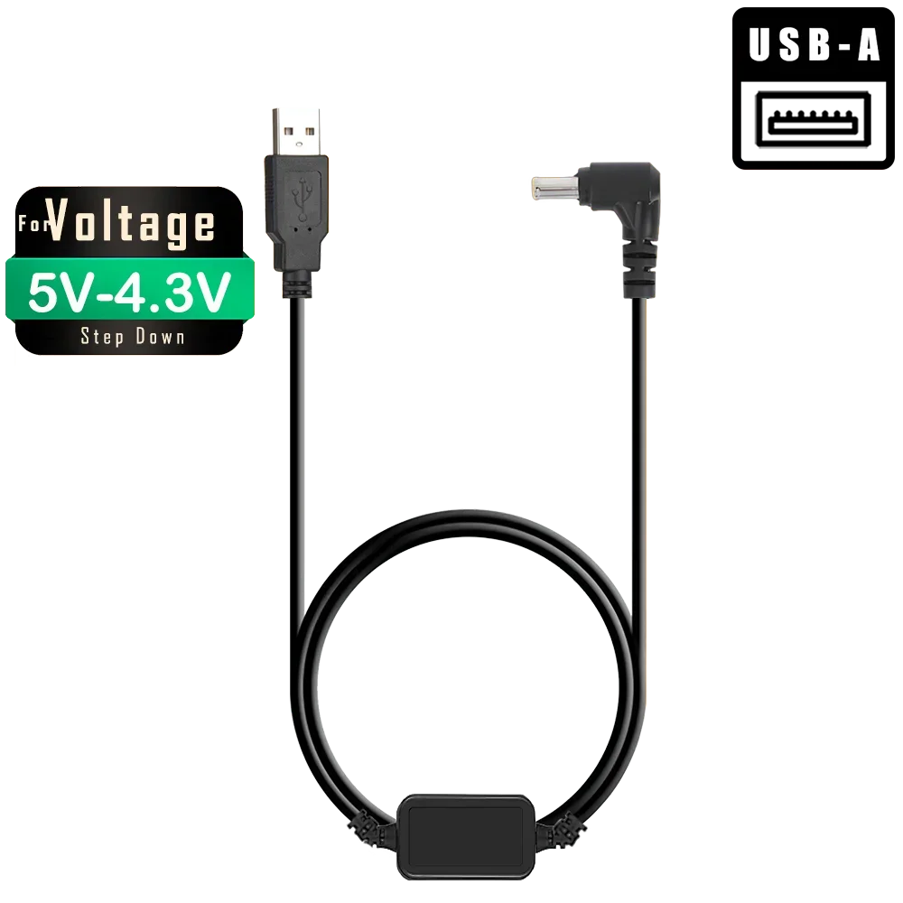 5V-4.3V Cavo Usb Step-Down Caricabatterie Power Bank Ca-Ps400 Ca-Ps500 Ca-Ps600 Ack600 Ack500 Per Canon Dr-70 Dr-60 Dr-40 Dr-30 Dr-10