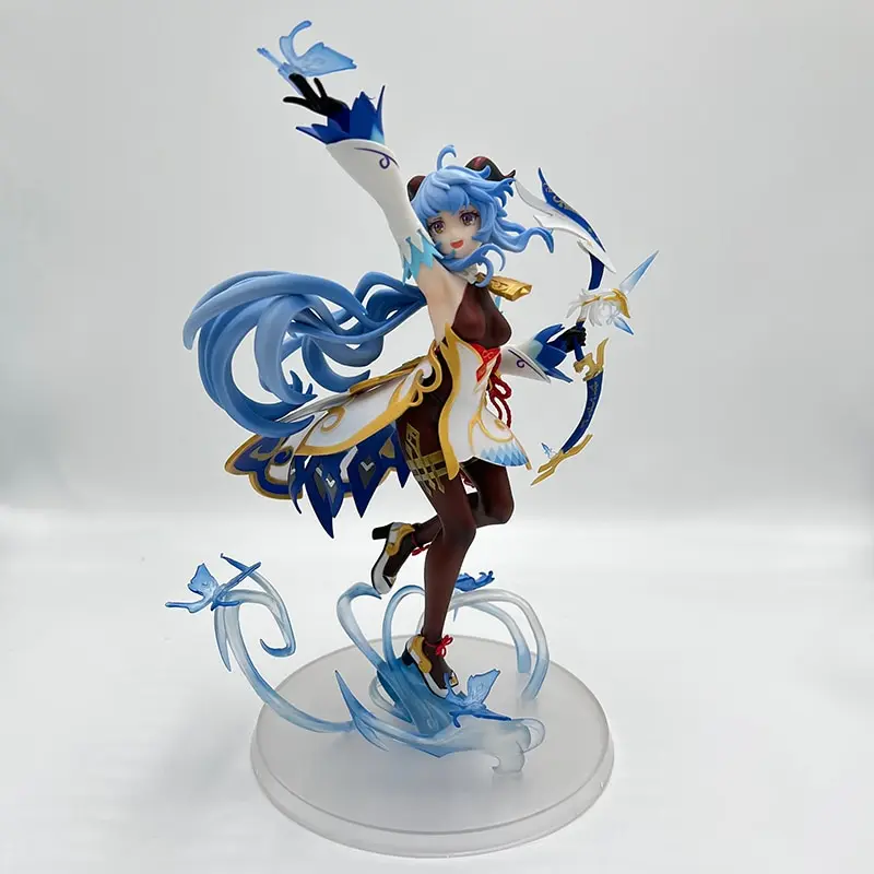 26.5Cm Genshin Impact Wanderer Anime Figure Bow And Arrow Ganyu Action Figure Modello Adulto Bambola Giocattoli Regali