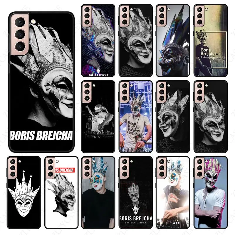 Dj Boris Brejcha Cover Morbida Per Samsung Galaxy S21Plus S23 S20Fe S20Ultra S22Plus S20 S21Fe S22 S10Plus S23Ultra S10E Case