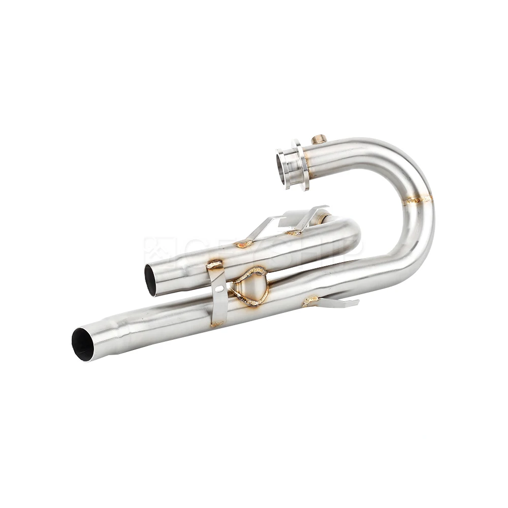 Per Triumph Scrambler 1200 2019 2020 Fuga Moto Silenziatore Di Scarico Header Link Pipe Slip-On