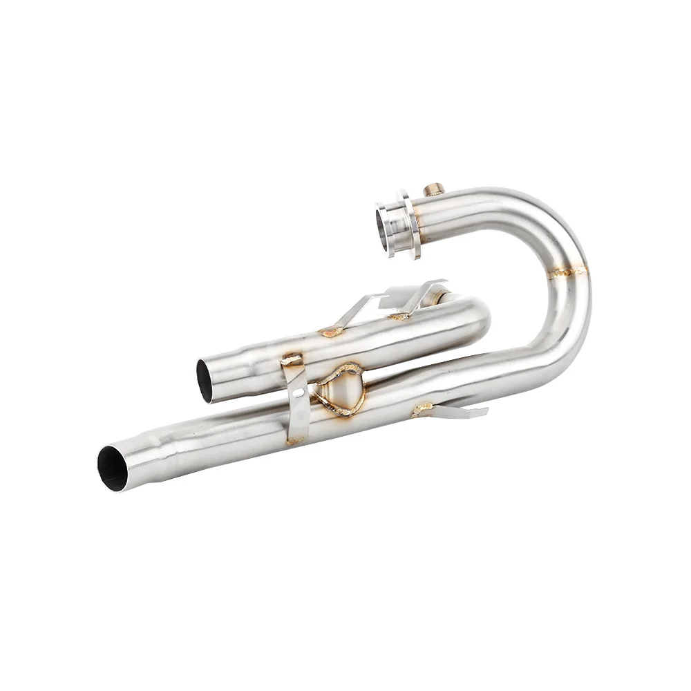 Per Triumph Scrambler 1200 2019 2020 Escape Slip-On Silenziatore Di Scarico Per Moto Header Link Pipe