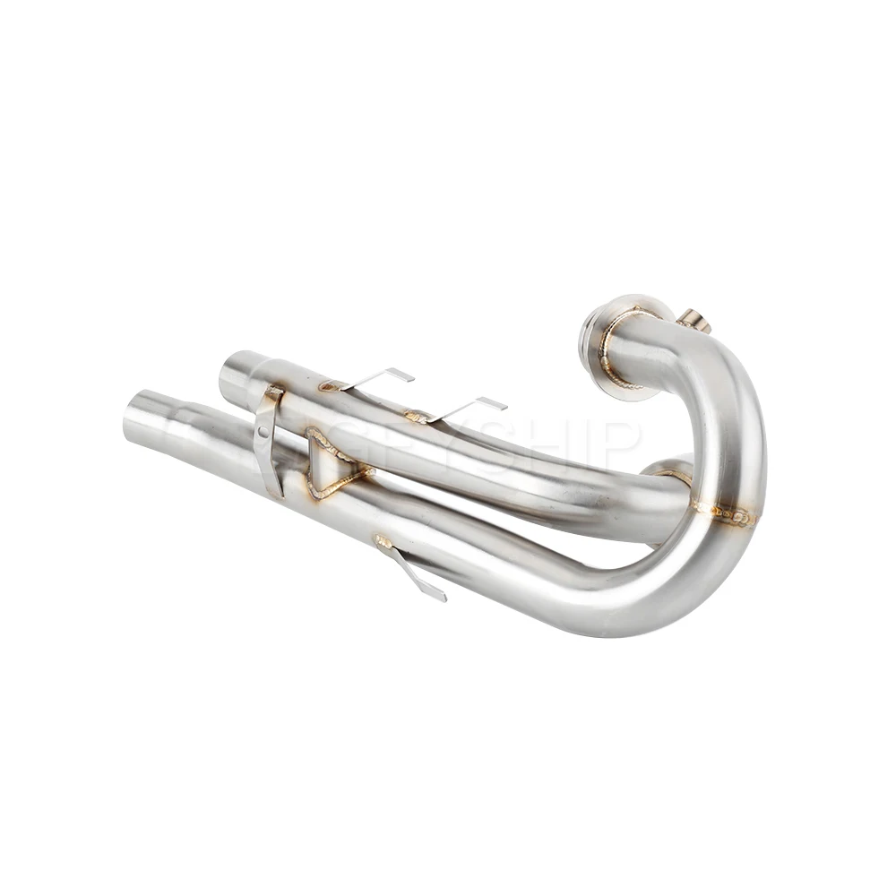 Per Triumph Scrambler 1200 2019 2020 Decat Pipe Escape Slip-On Moto Scarico Marmitta Header Catalyst Delete Link Pipe