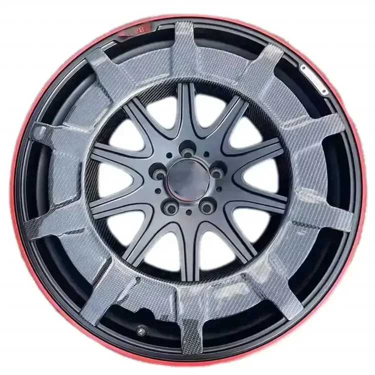 22 23 Ruote In Fibra Di Carbonio Da 24 Pollici Per Mercedes Benz Brabus G63 Amg G500 W464 W463 * 4