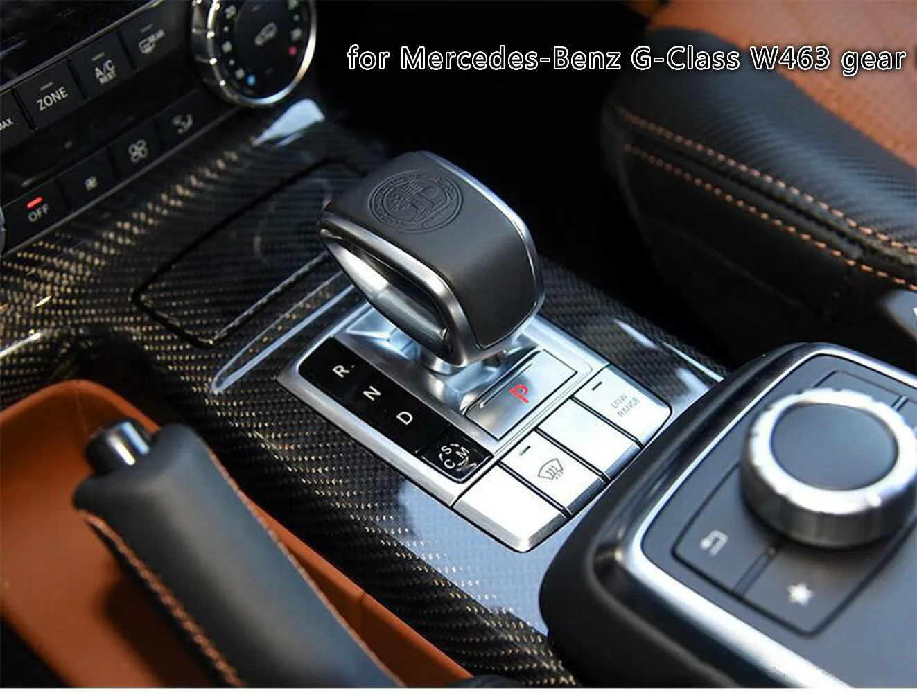 Per Mercedes-Benz Amg G G-Class Gear Head W463 Gear Lever Gear G500 G350 G63 G65 G55 Modificato Per Melo Per Brabus Gear Head