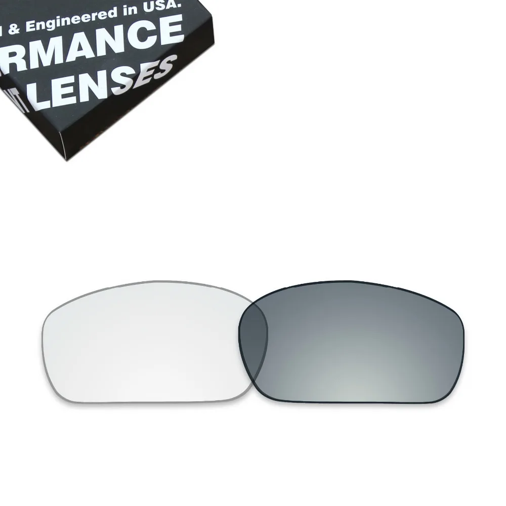 Lenti Di Ricambio Millerswap Per Occhiali Da Sole Oakley Jawbone Fotocromatica Colore Trasparente (Solo Lente)
