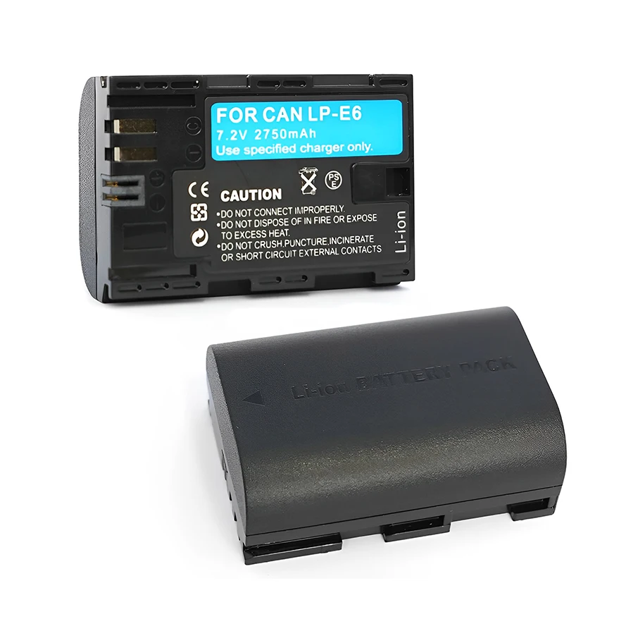 Lp-E6 Lpe6 Lp E6 Batteria Per Fotocamera Digitale Per Canon Eos 7D,60D,70D,80D,5Ds,6Da ,5D Mark Ii,5D Mark Iv,6D Mark Ii,7D Mark Ii,Cx10