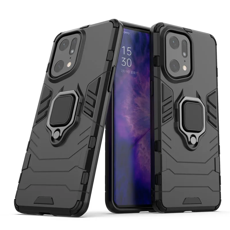 Per Oppo Find X5 Pro Cover Per Oppo Find X3 X5 Pro Cover Armor Pc Cover Posteriore Morbida Antiurto In Tpu Per Oppo Find X5 Pro