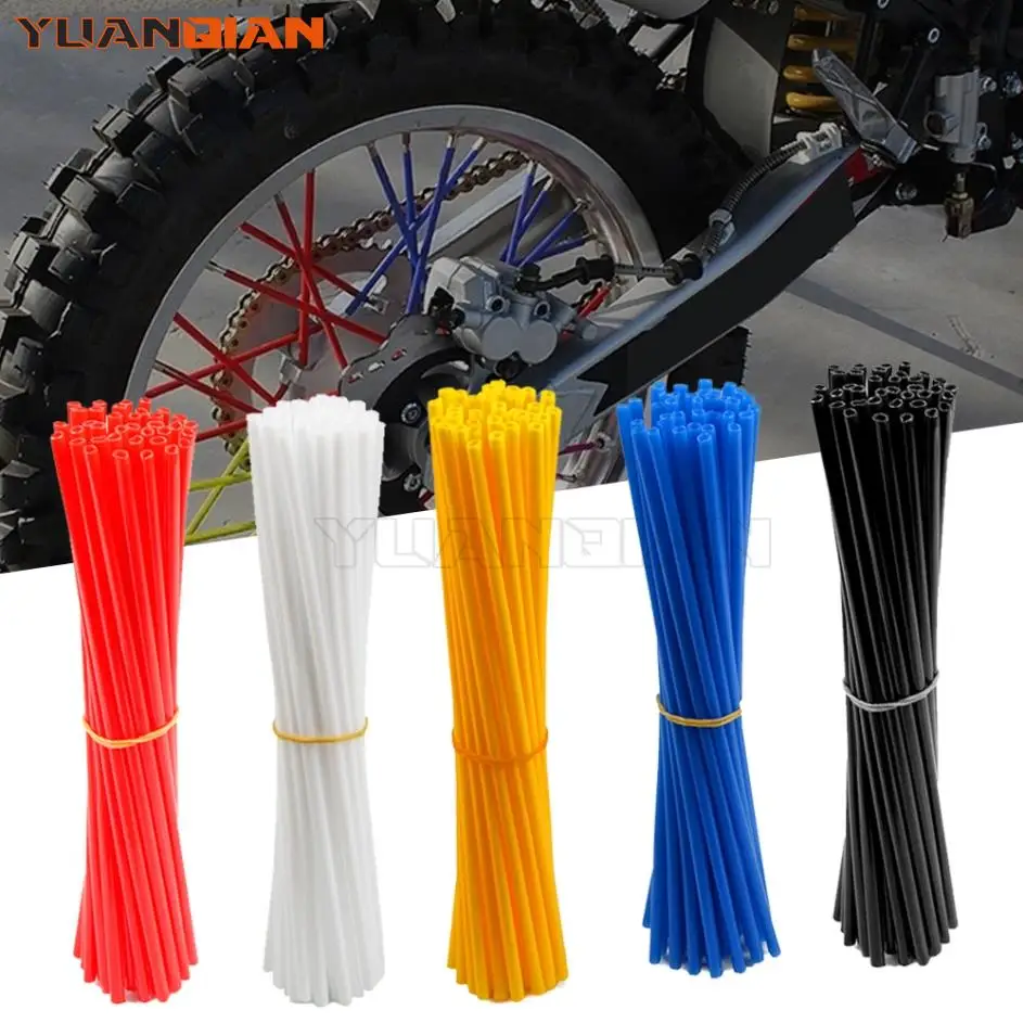 72 Pz Moto Dirt Bike Cerchione Raggio Cerchioni Skin Cover Protector Per Gasgas Ex Xc 300 250 Ec 2T 4T E4 Fse Fsr 300Ec 250Ec