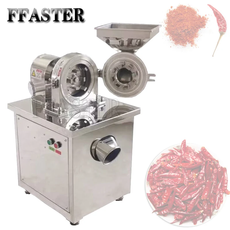 Universal Fine Pulverizer Protein Food Farina Fine Coffee Rock Sugar Powder Grinding Mill Grinder Machine