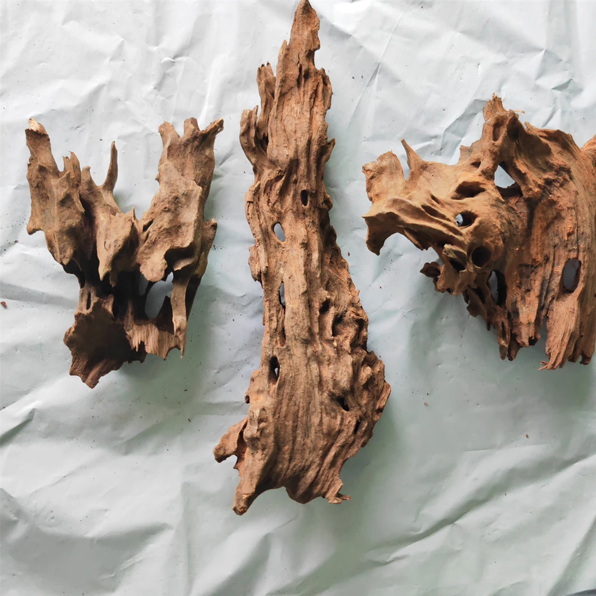 Legno Naturale Grande Driftwood Fish Tank Gamberetti Legno Fish Rest Hole Fish Tank Driftwood Tree Trunk Drift Wood Aquario